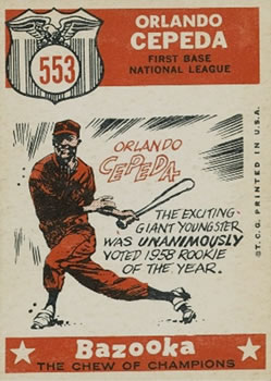 Orlando Cepeda back