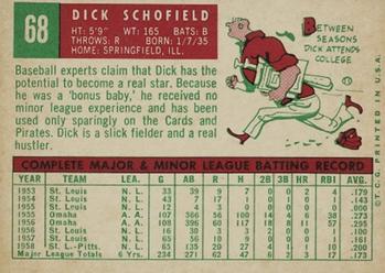 Dick Schofield back