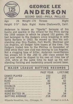George Anderson back