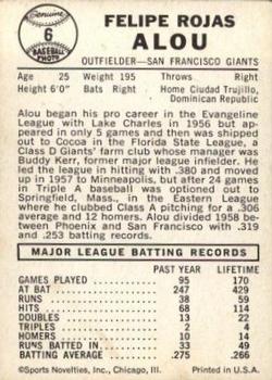 Felipe Alou back