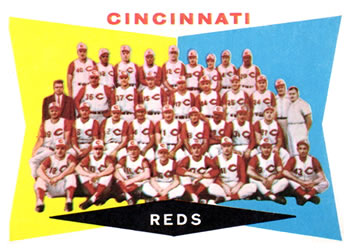 Topps 164 Cincinnati Reds #1960