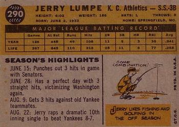 Jerry Lumpe back