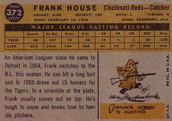 Frank House back