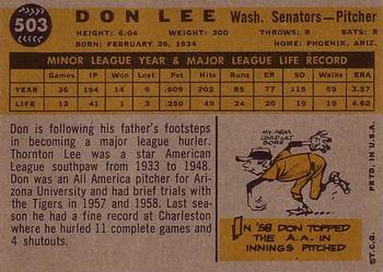 Don Lee back