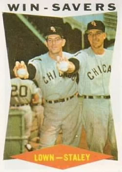 Topps 57 Win Savers (Turk Lown / Gerry Staley) #1960