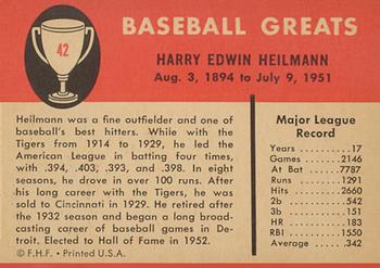 Harry Heilmann back