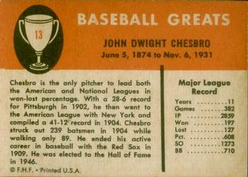 Jack Chesbro back