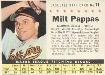 Milt Pappas #71
