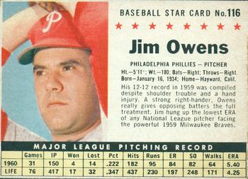 Jim Owens #116