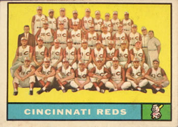Topps 249 Cincinnati Reds #1961