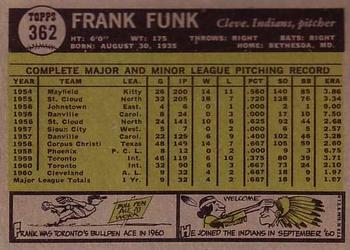 Frank Funk back