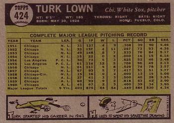 Turk Lown back