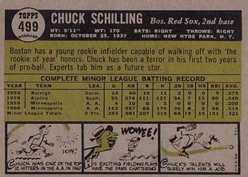 Chuck Schilling back