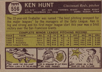 Ken R. Hunt back