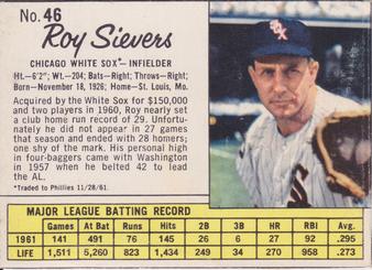 Roy Sievers #46