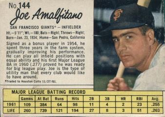 Joe Amalfitano #144