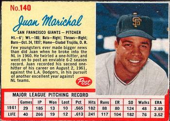 Juan Marichal #140