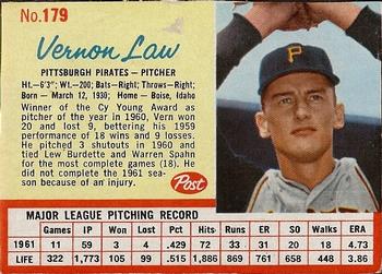 Vernon Law #179
