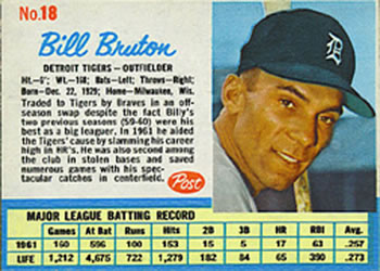 Bill Bruton #18