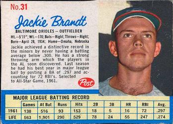 Jackie Brandt #31