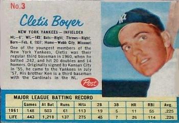 Cletis Boyer #3