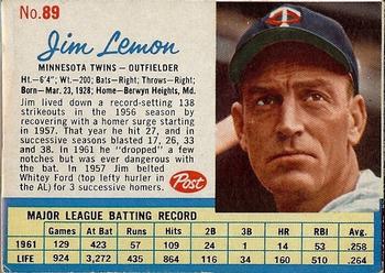 Jim Lemon #89