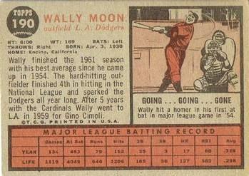 Wally Moon back