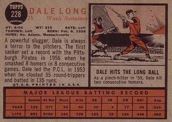 Dale Long back
