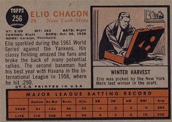Elio Chacon back
