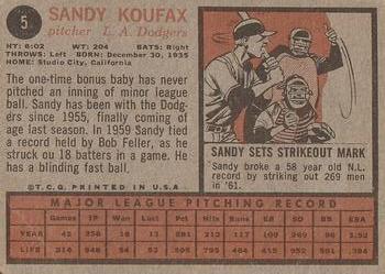 Sandy Koufax back