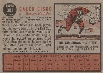 Galen Cisco back