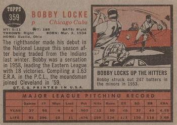 Bobby Locke back