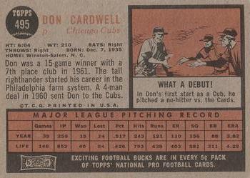 Don Cardwell back