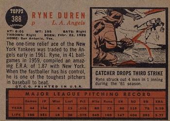 Ryne Duren back