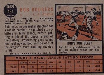 Bob Rodgers back