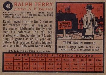 Ralph Terry back