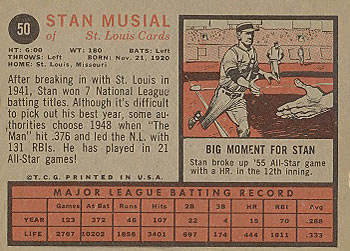 Stan Musial back