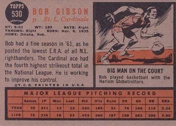 Bob Gibson back