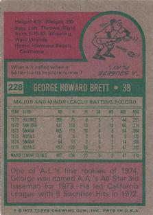 George Brett back