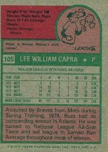 Buzz Capra back