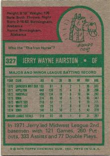 Jerry Hairston back