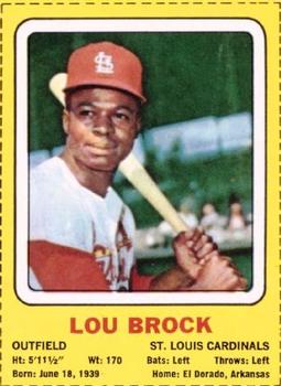 Lou Brock #NNO