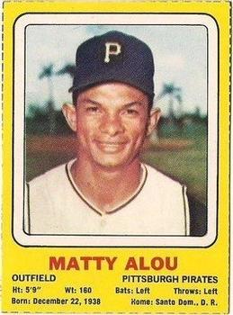 Matty Alou #NNO