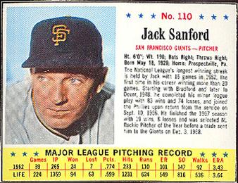 Jack Sanford #110