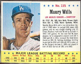 Maury Wills #115