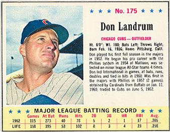 Don Landrum #175
