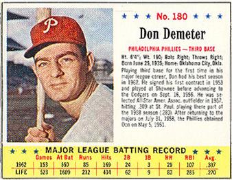 Don Demeter #180