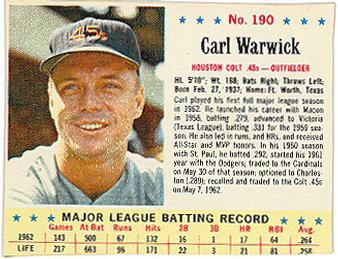 Carl Warwick #190