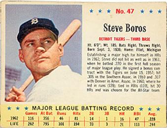 Steve Boros #47