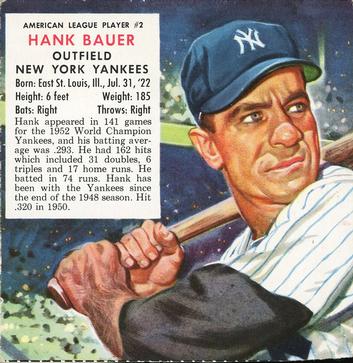 Hank Bauer #AL2